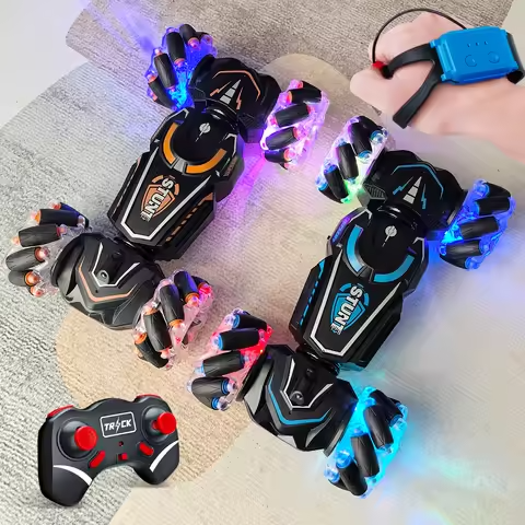 RC Car with LED Light Remote Control Car Watch