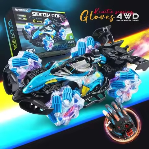 RC Car with LED Light Remote Control Car Watch