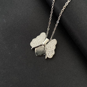 Butterfly Pendant Necklace for Women - Titanium Steel Clavicle Chain ( UAE Delivery Time: 1-3 Days )