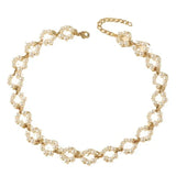 Ins Pearl Flower Clavicle Necklace ( UAE Delivery Time: 1-3 Days )