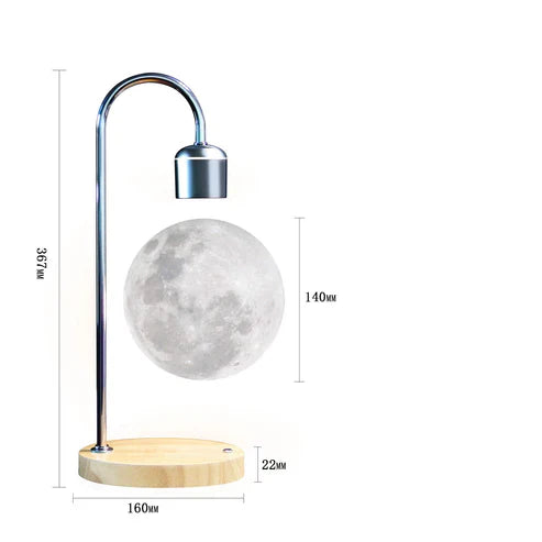 Magnetic Levitation Moon Light 3d Printing Moon Light ( UAE Delivery Time: 1-3 Days )