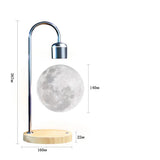 Magnetic Levitation Moon Light 3d Printing Moon Light ( UAE Delivery Time: 1-3 Days )