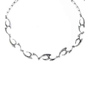 New Irregular Shaped Metal Necklace ( UAE Delivery Time: 1-3 Days )