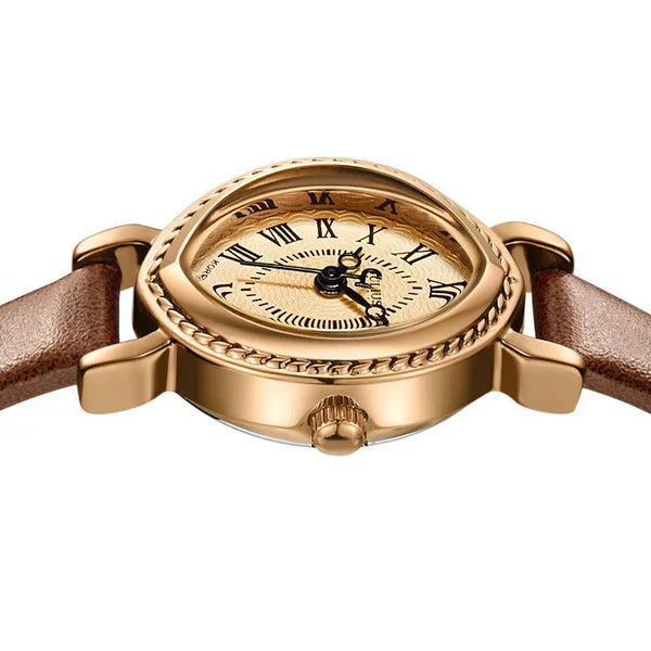 Oval Belt Quartz Waterproof Fashion Watch ( UAE Delivery Time: 1-3 Days )