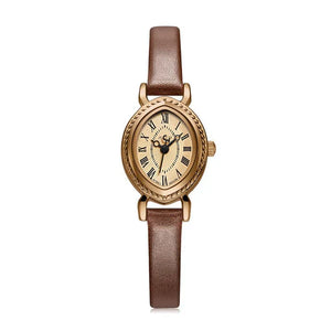 Oval Belt Quartz Waterproof Fashion Watch ( UAE Delivery Time: 1-3 Days )