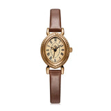 Oval Belt Quartz Waterproof Fashion Watch ( UAE Delivery Time: 1-3 Days )